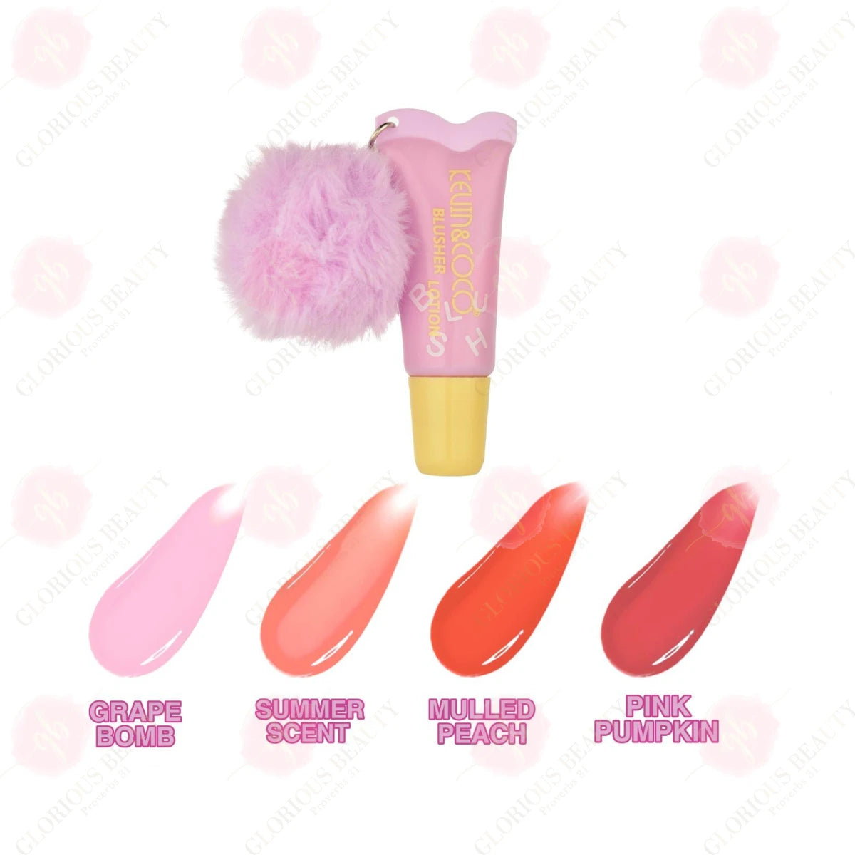 Purple Heart Blusher Lotion - 24PCS