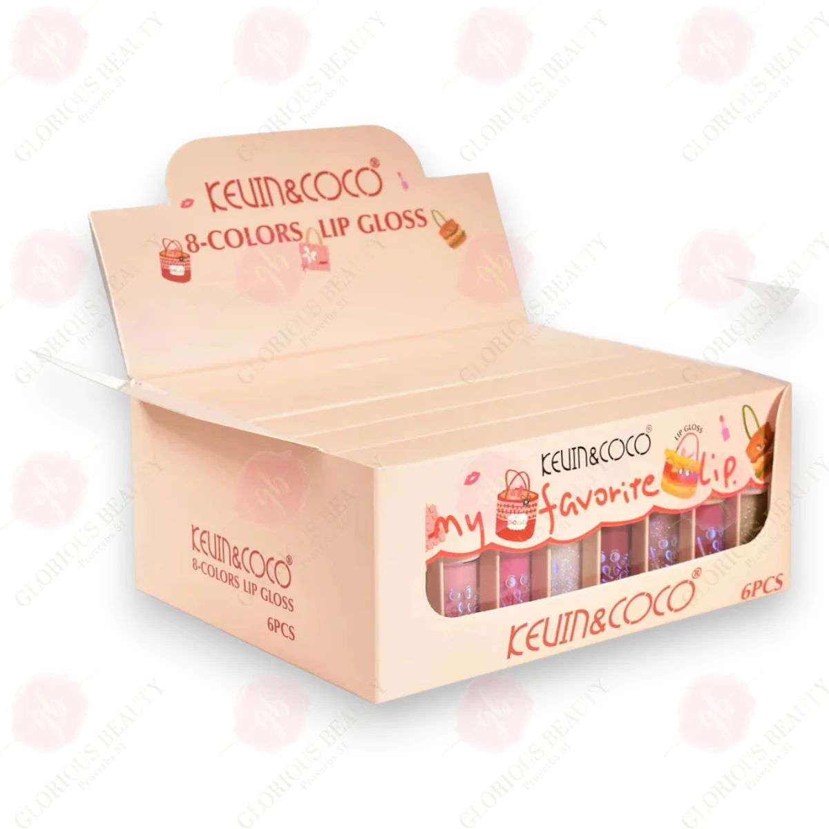My Favorite Lip 8-Color Set - 6PCS
