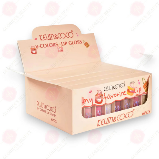My Favorite Lip 8-Color Set - 6PCS