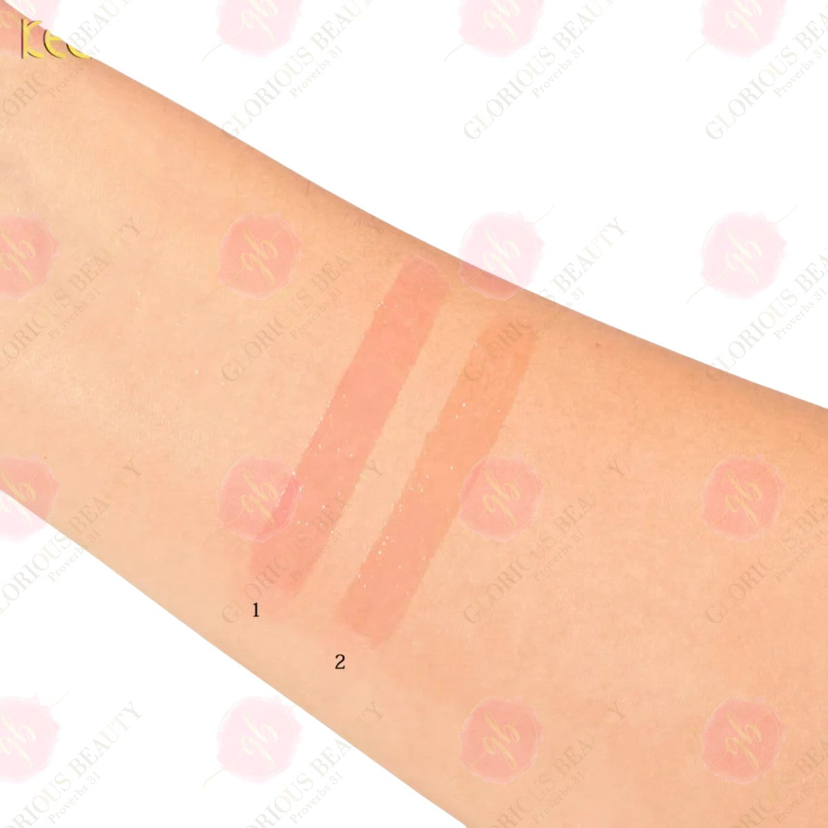 Emerald Veil Liquid Lip Gloss - 24PCS