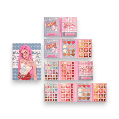 Alleyway Denim 117-Color Folding Eyeshadow Palette