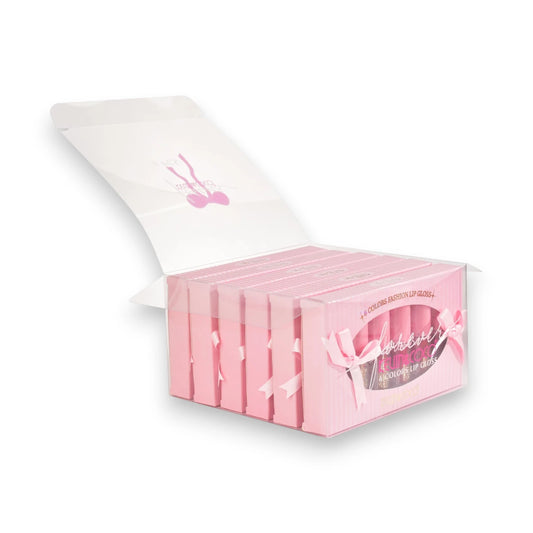6 Colors Bow Lip Gloss