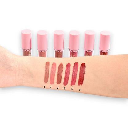 6 Colors Bow Lip Gloss