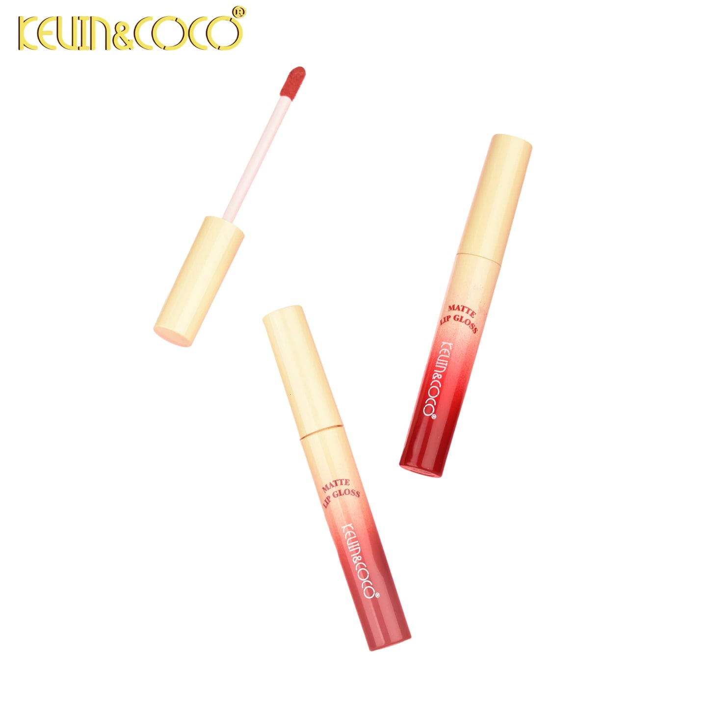 8 Colors Matte Lip Gloss - 48PCS