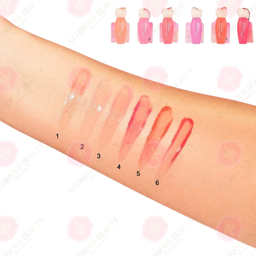 Silky Cream Lip Gloss 6 Shades - 48PCS