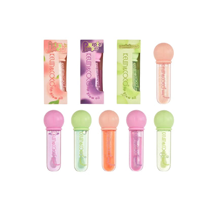 Lip Glow Fruit Lip Oil - 24PCS