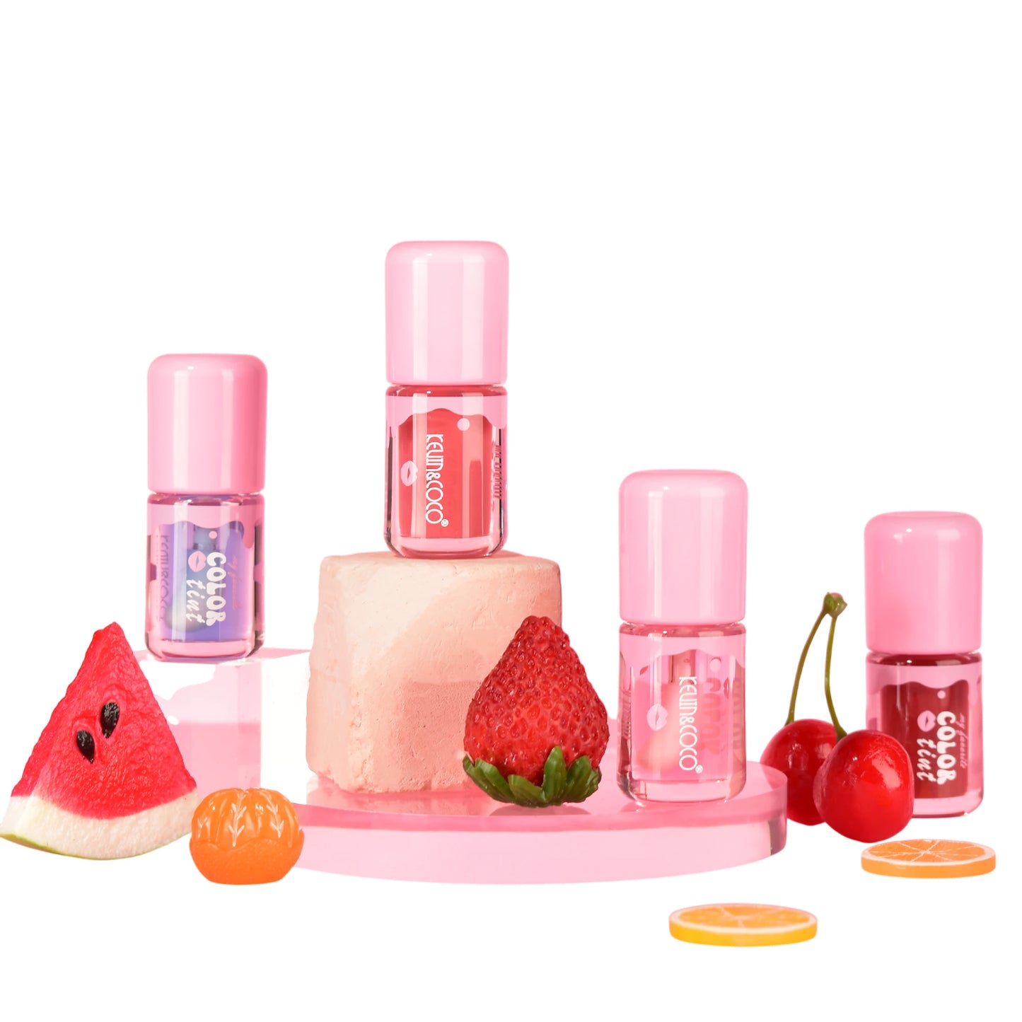 Ice Cream Flavours Lip Gloss - 24PCS