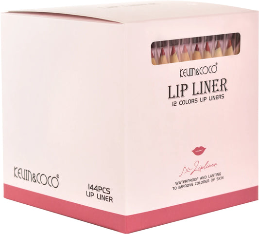 12-Piece Lip Liner Set - 144PCS (KC1231)