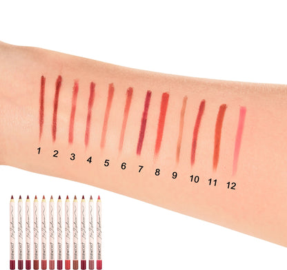 12-Piece Lip Liner Set - 144PCS (KC1231)
