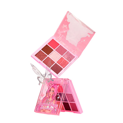 Romantic Whisper 9 Colors Eyeshadow Palette - 12PCS