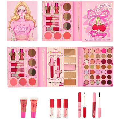 Cherry Story Eyeshadow Makeup