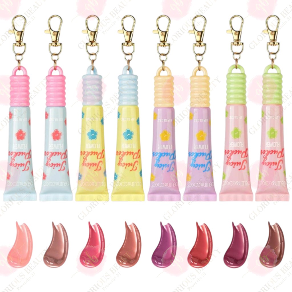 Flower Lip Gloss - 24PCS x Display