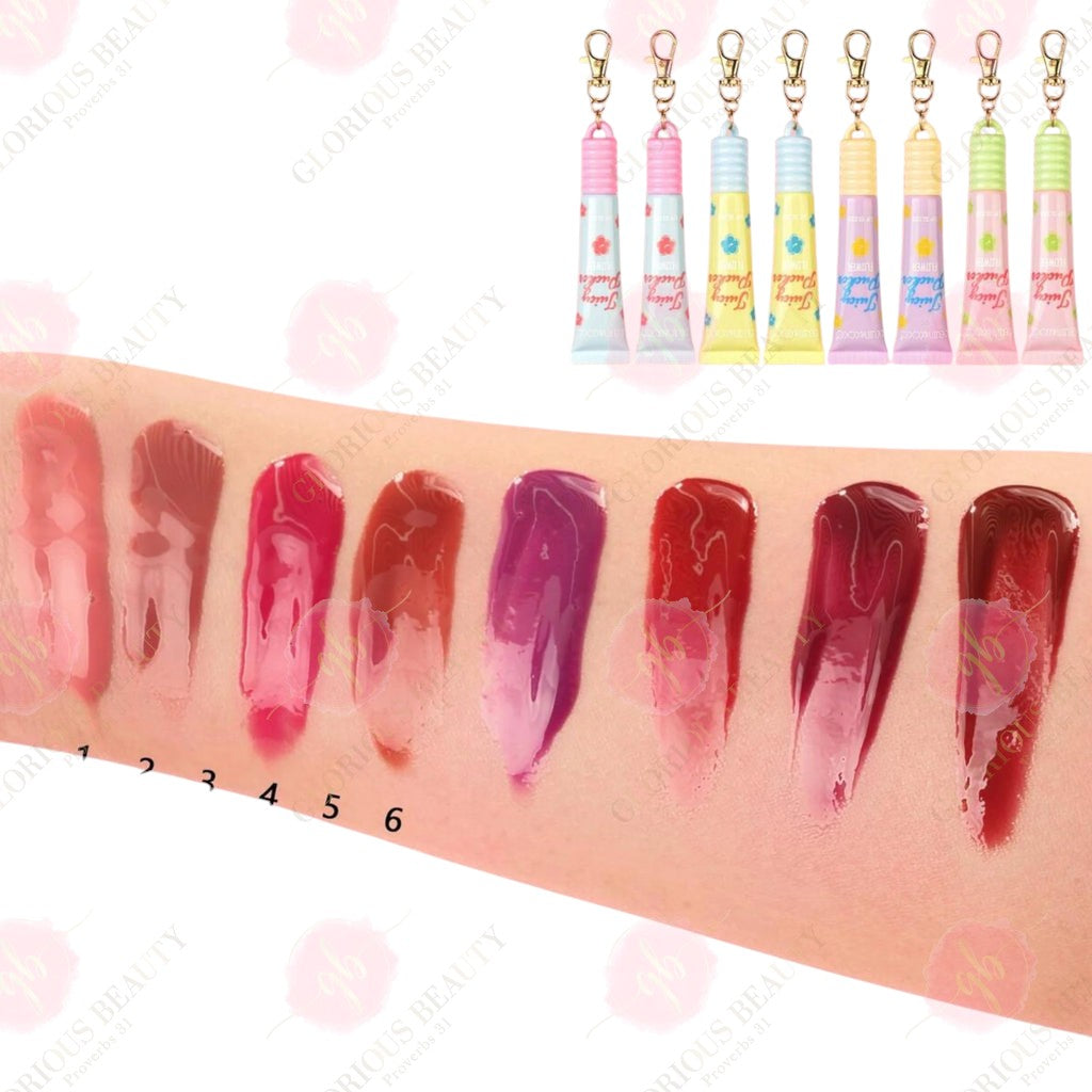 Flower Lip Gloss - 24PCS x Display