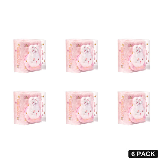 Pink Plush Bunny 64 Colors Eyeshadow Palette - 6PCS