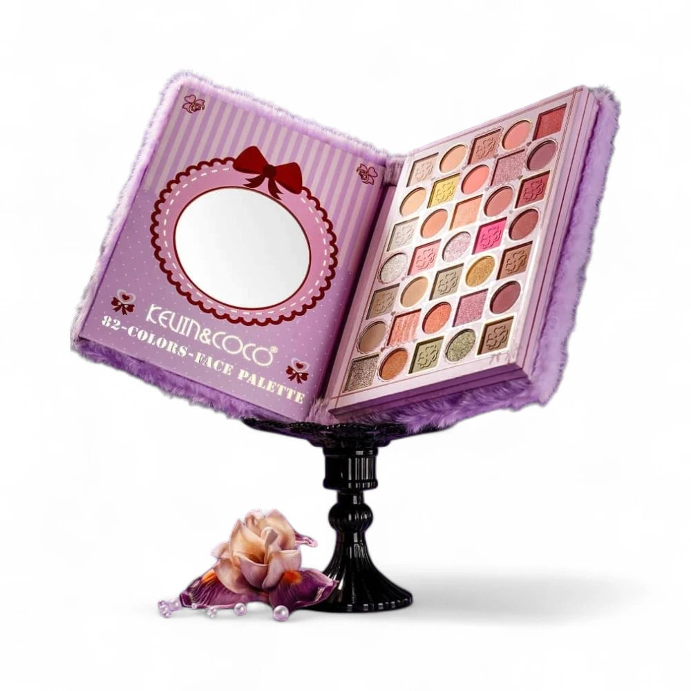 Lucky Meet 82 Colors Face Palette - 1PC