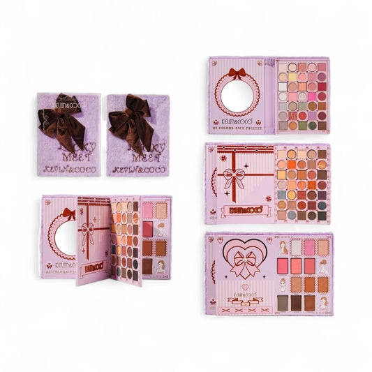 Lucky Meet 82 Colors Face Palette - 1PC