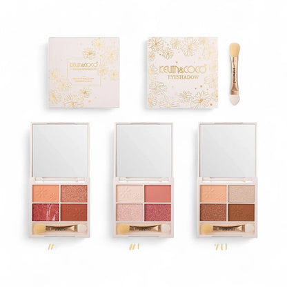 Daisy Garden Collection 4 Colors Eyeshadow Palette - 24PCS
