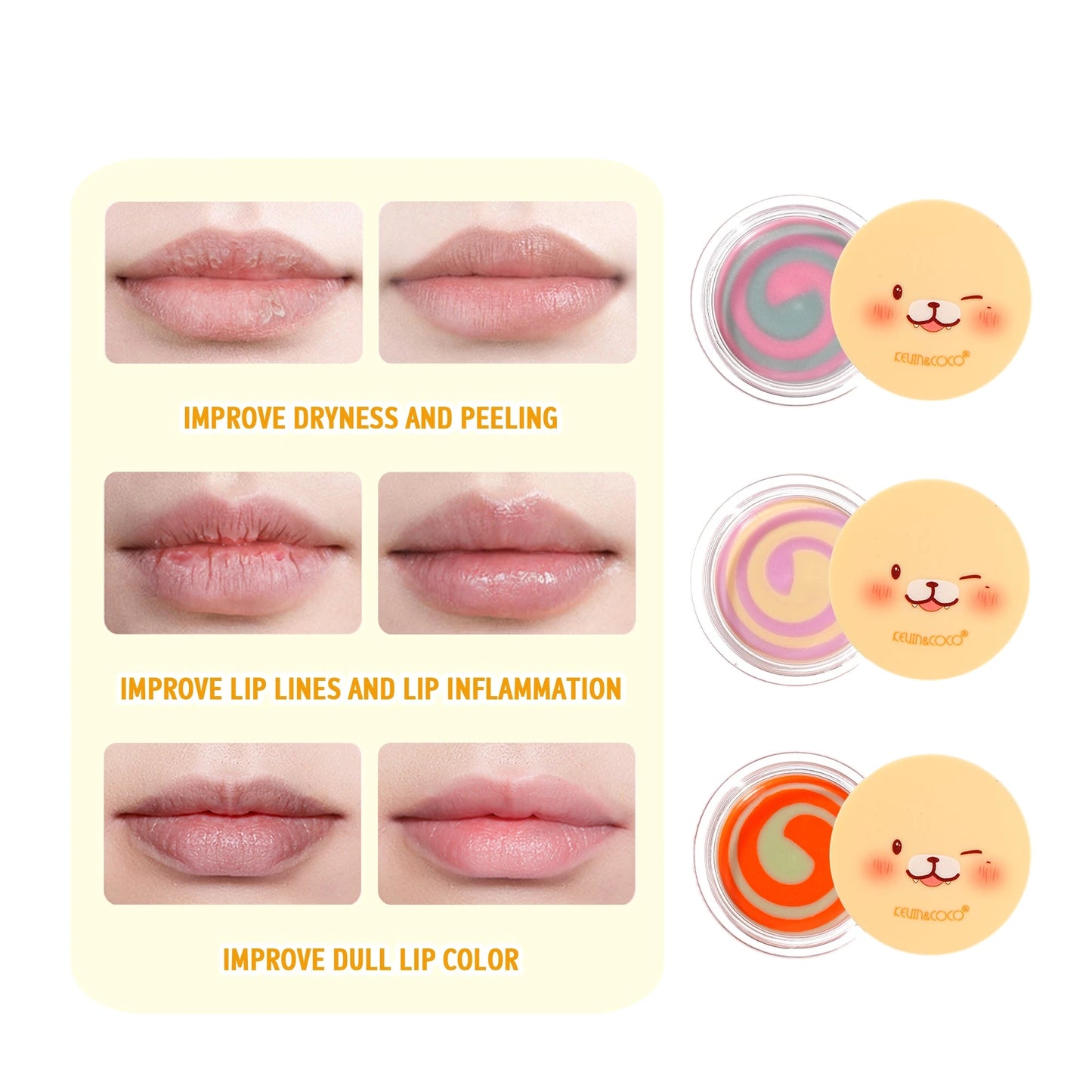 Animal Fantasia Lip Mask - 24PCS