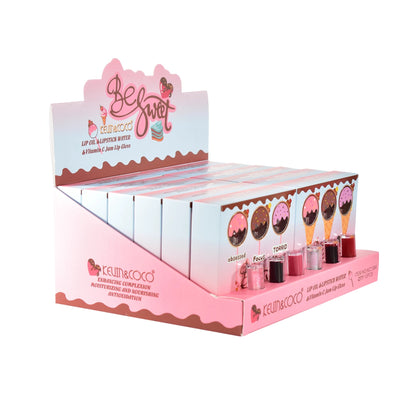 Be Sweet Lip Oil & Lipstick Set - 12PCS