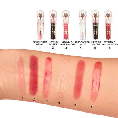 Be Sweet Lip Oil & Lipstick Set - 12PCS