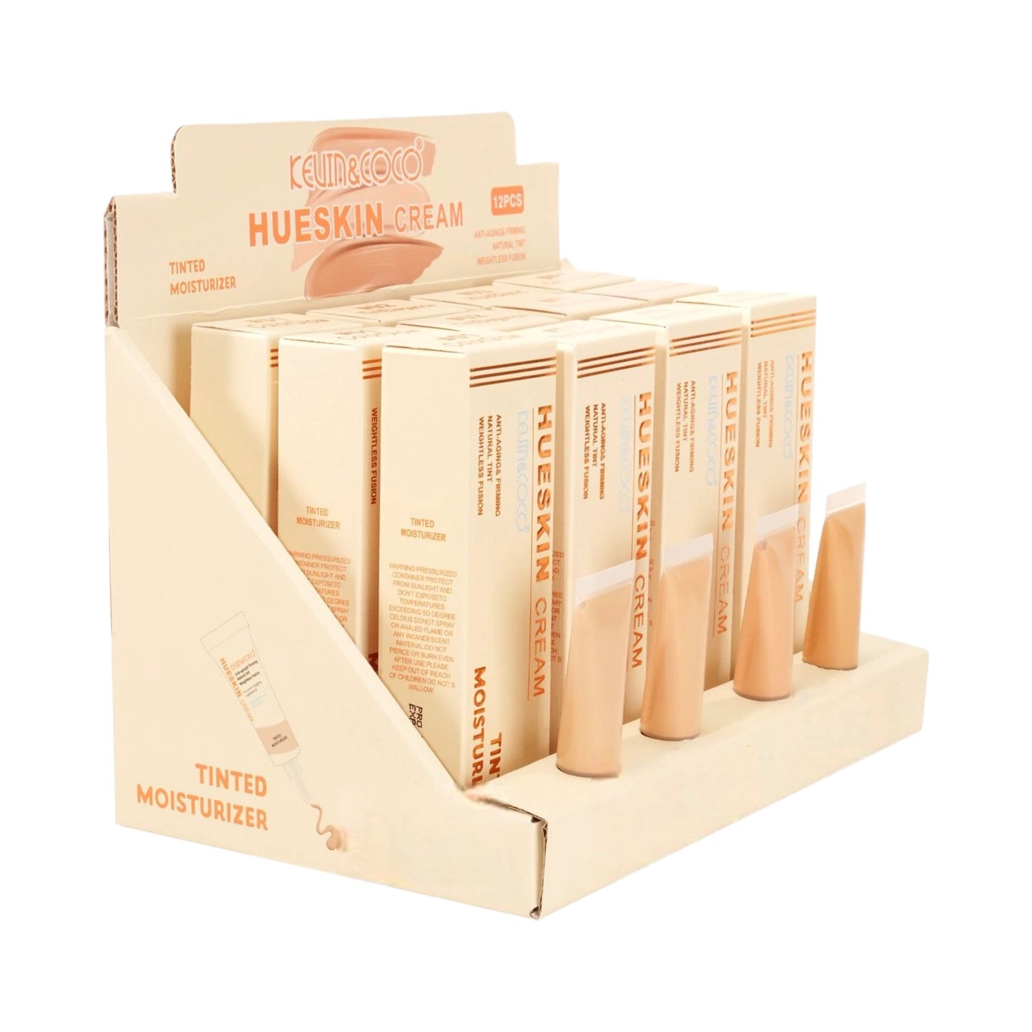 Silk Satin Tinted Moisturizer - 12PCS