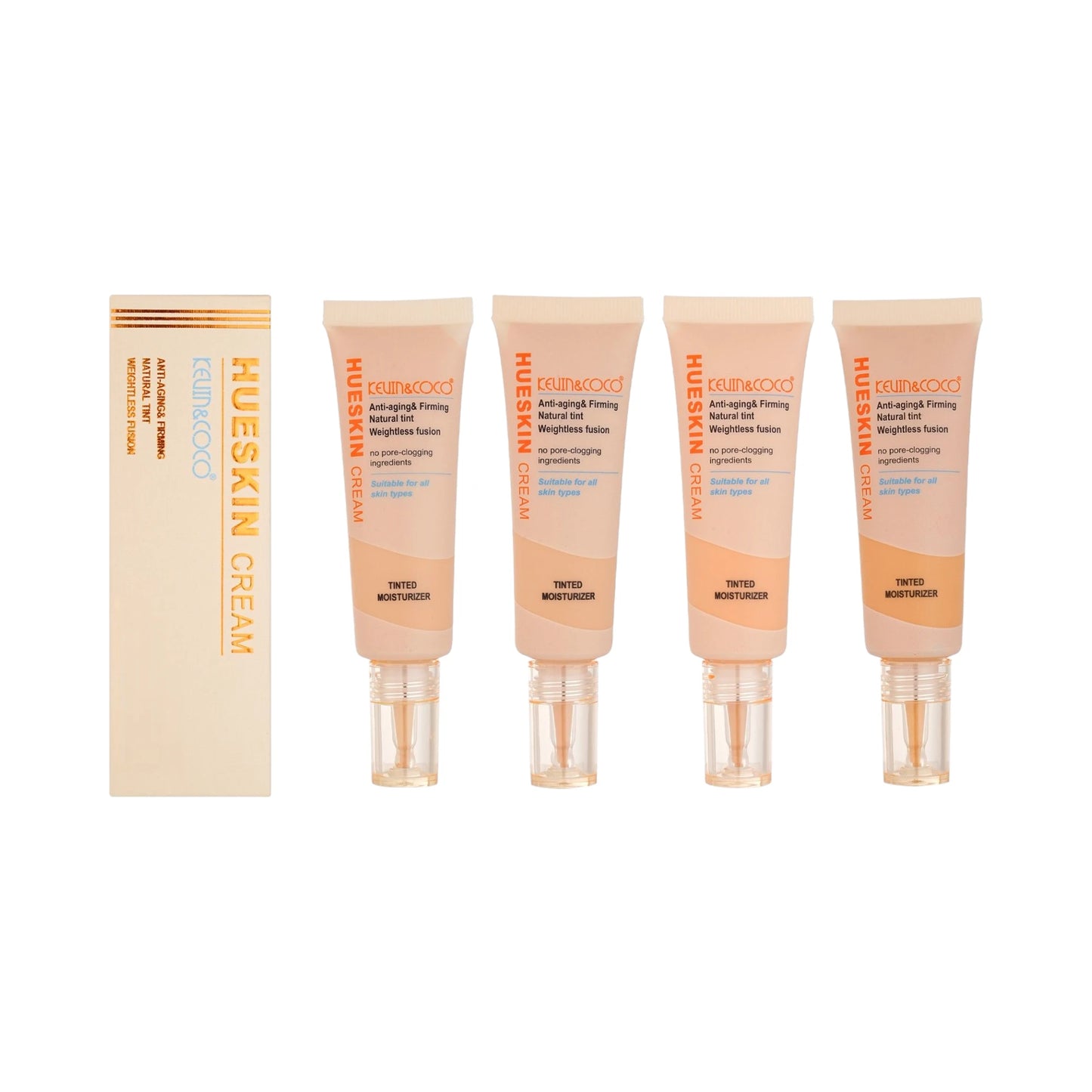 Silk Satin Tinted Moisturizer - 12PCS