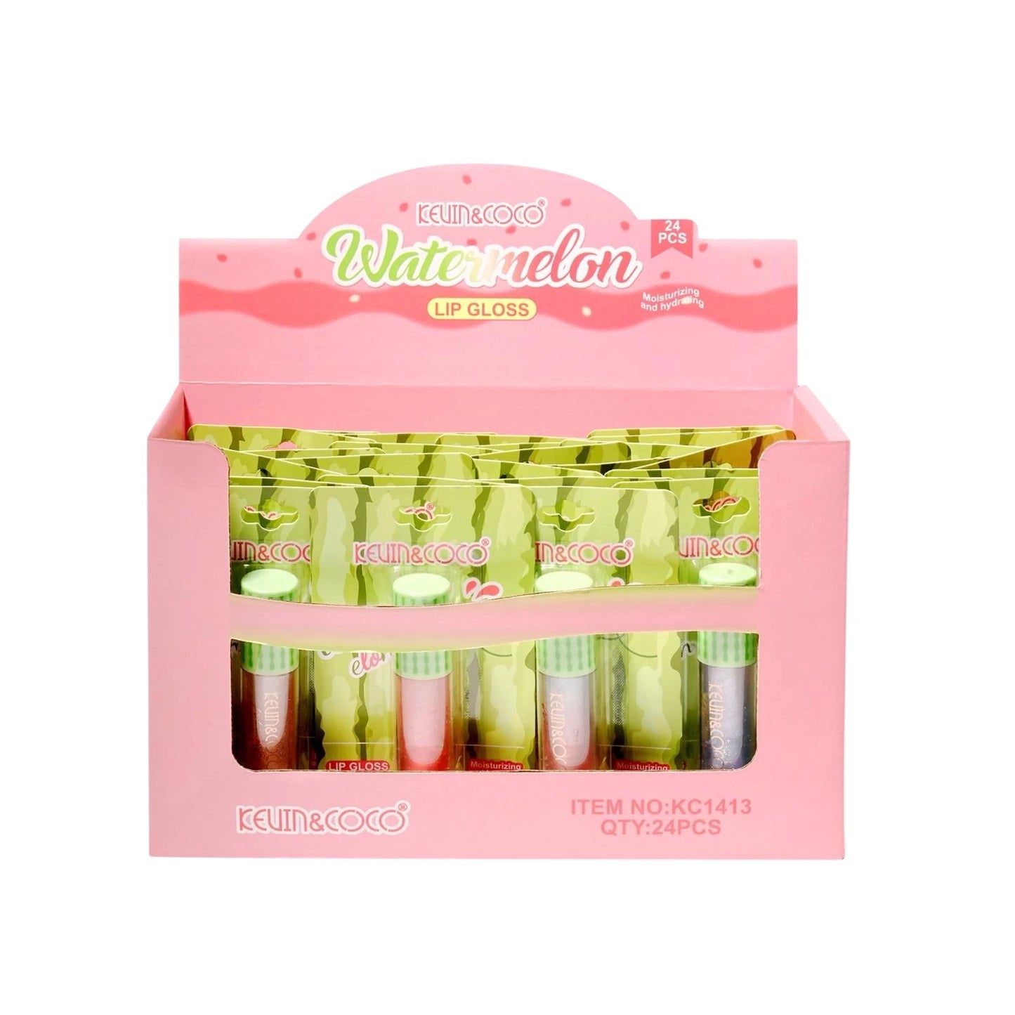 Watermelon Collection Lip Gloss - 24PCS