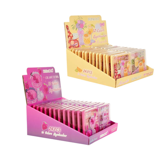 Love What You Drink 12 Colors Eyeshadow - 24PCS