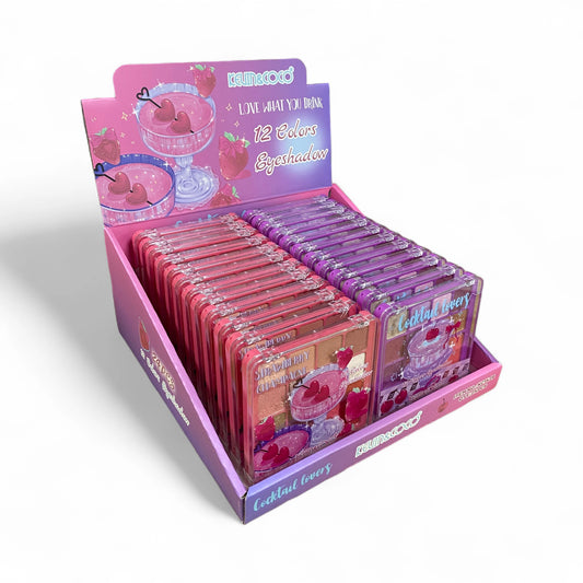 Love What You Drink 12 Colors Eyeshadow - 24PCS