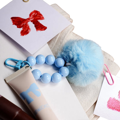 Big Kid Liquid Blush with Pom-Pom Phone Strap - 24PCS