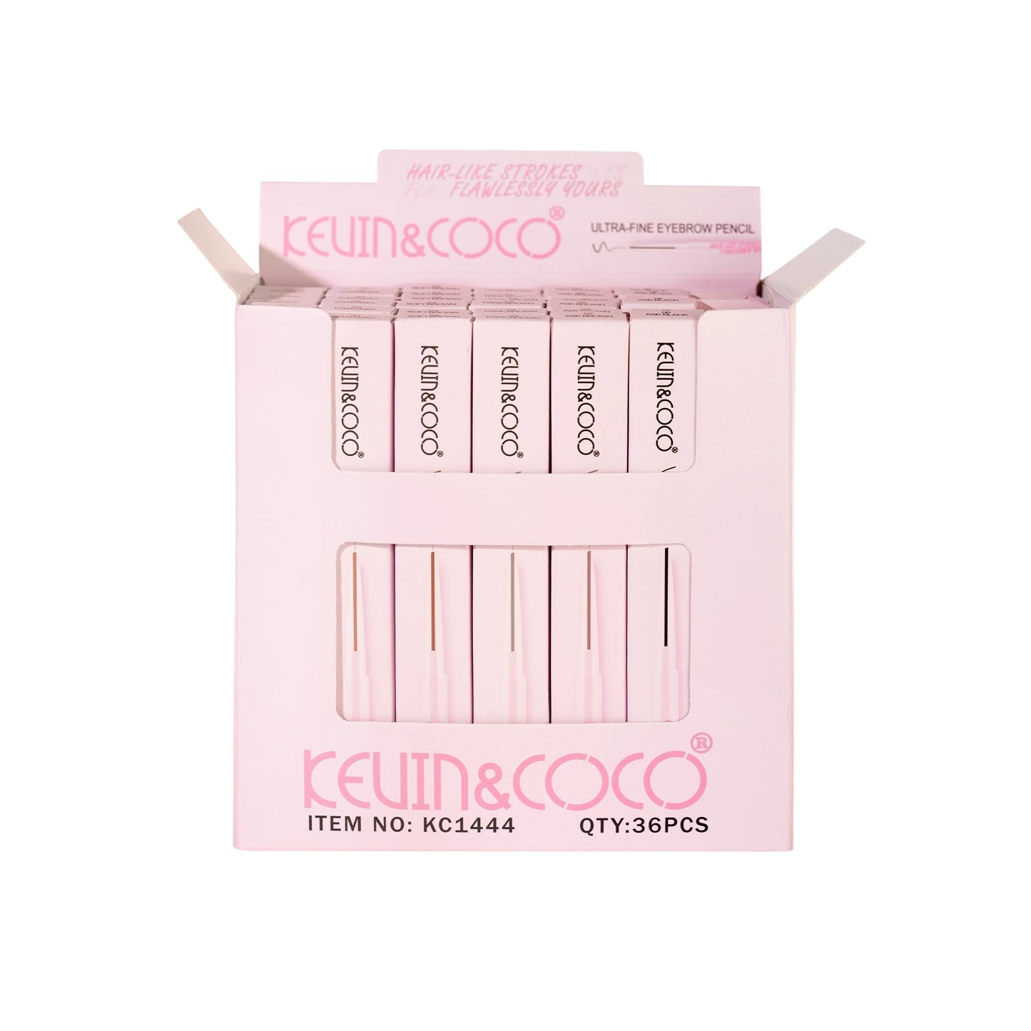 Hair-Like Strokes Ultra-Fine Eyebrow Pencil - 36PCS