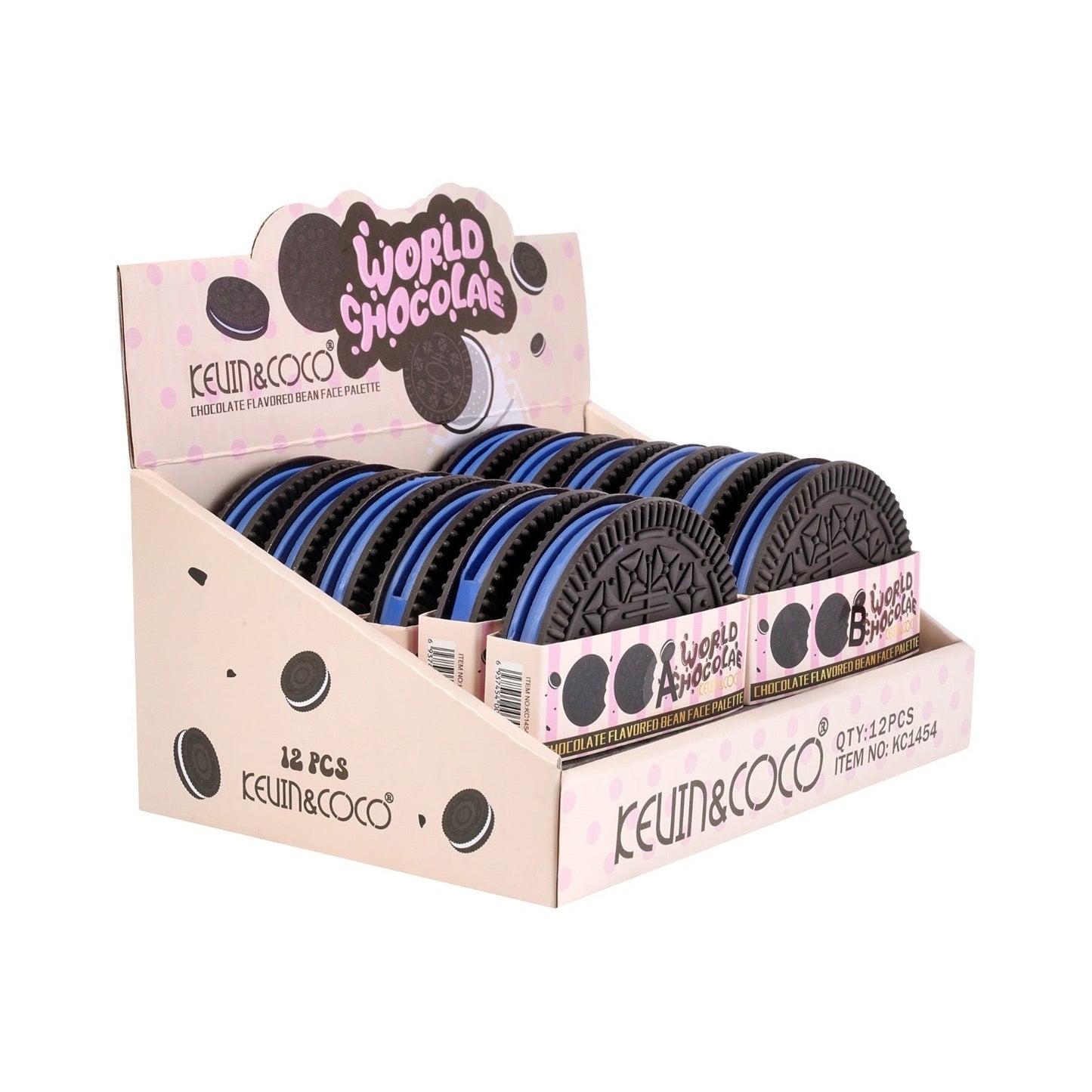 Black Cookie Eyeshadow Palette - 12PCS