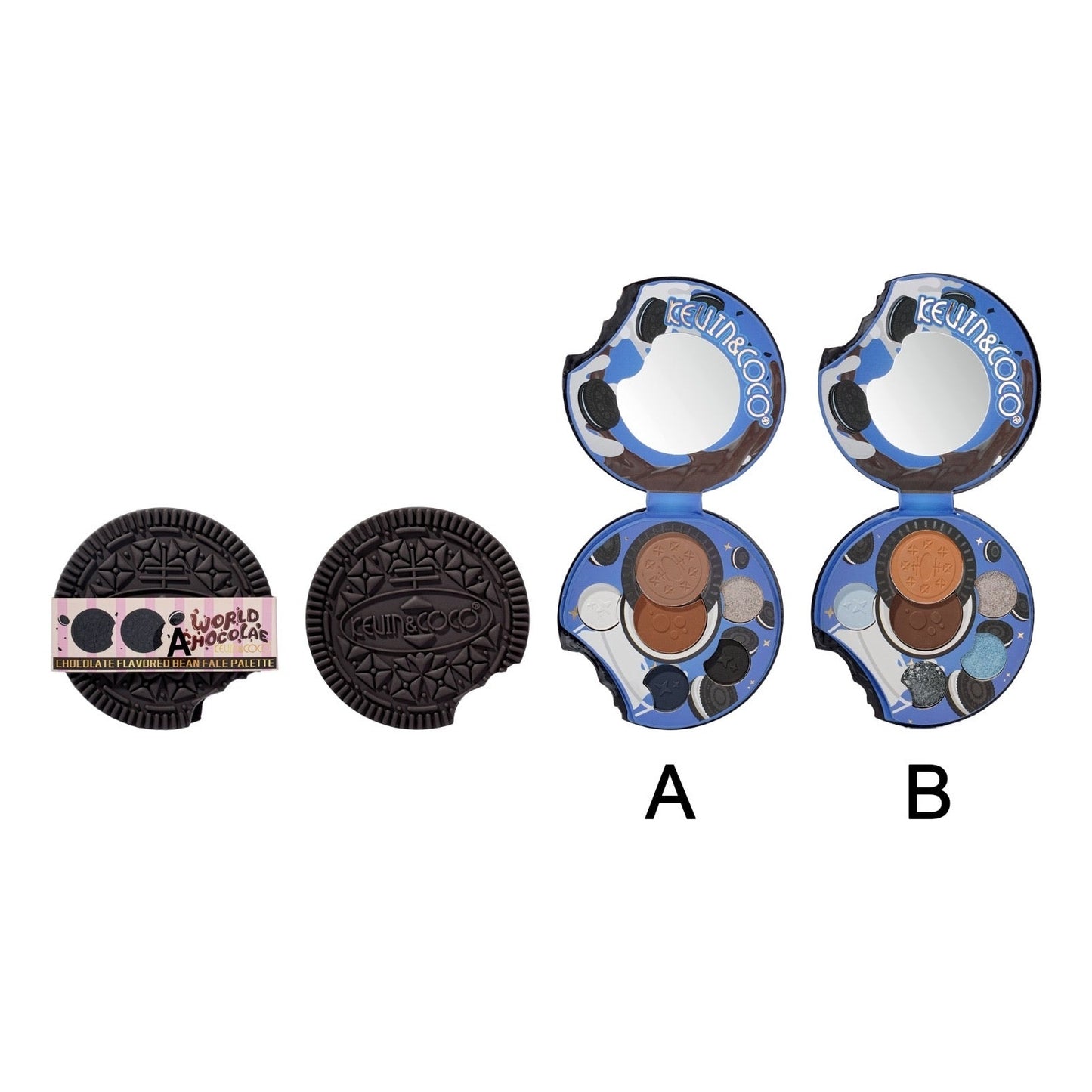 Black Cookie Eyeshadow Palette - 12PCS