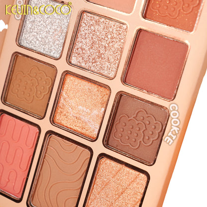 Cookie Eyeshadow Palette + Brushes
