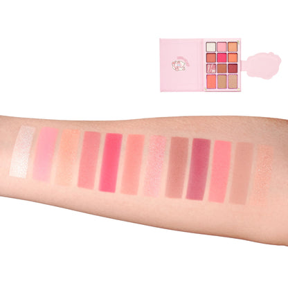 Macaroon Eyeshadow Palette + Brushes