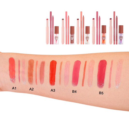 Love Is In The Air Lip Kit Set - 12PCS