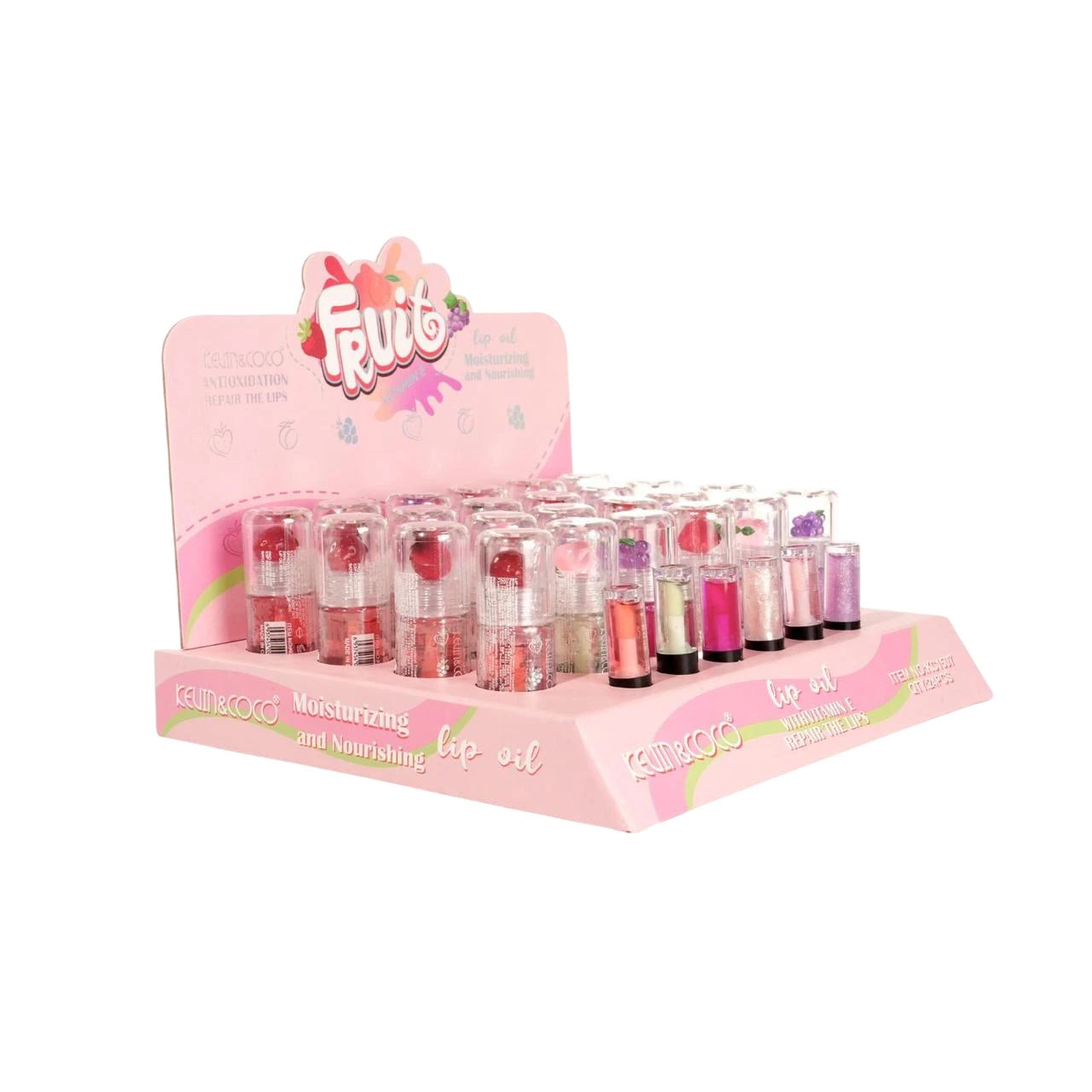 Fruit Lip Oil - 24PCS