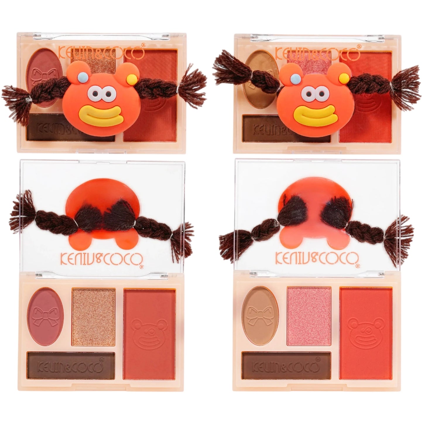 Rainbow Twisty Brai Orange - 12PCS