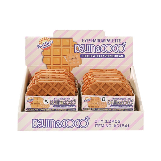 Waffle Eyeshadow Palette - 12PCS