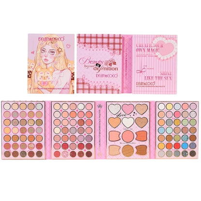 Teddy Bear Girl Eyeshadow Palette - 12PCS