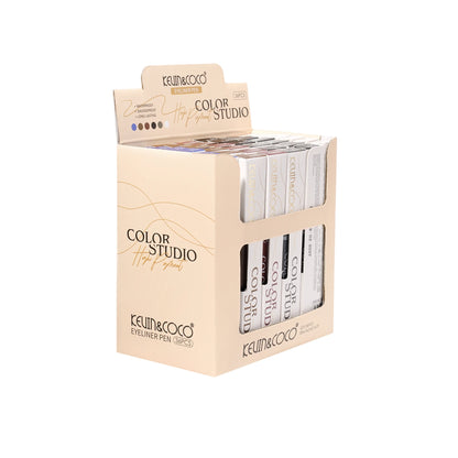 High Pigment Color Studio Eyeliner Pen - 36PCS