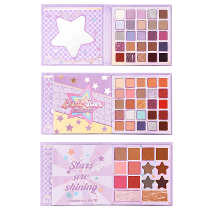 Purple Plush Star 64 Colors Eyeshadow Palette