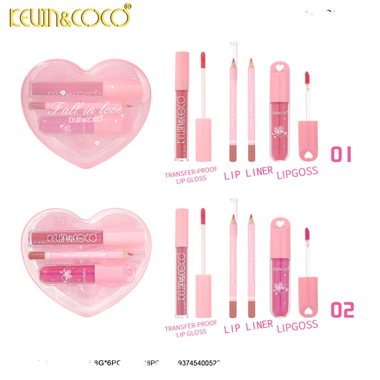 Fall In Love Lip Kit - 6PCS