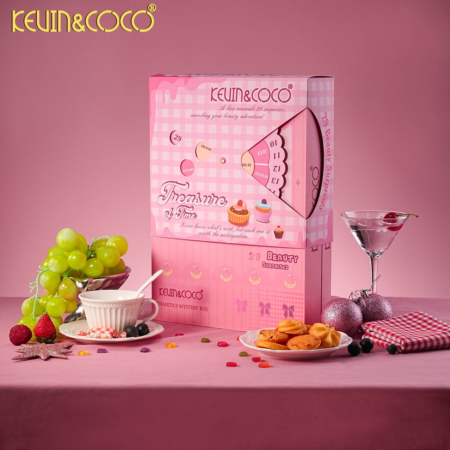 Treasure of Time Beauty Advent Calendar - 29 Makeup Surprise Box