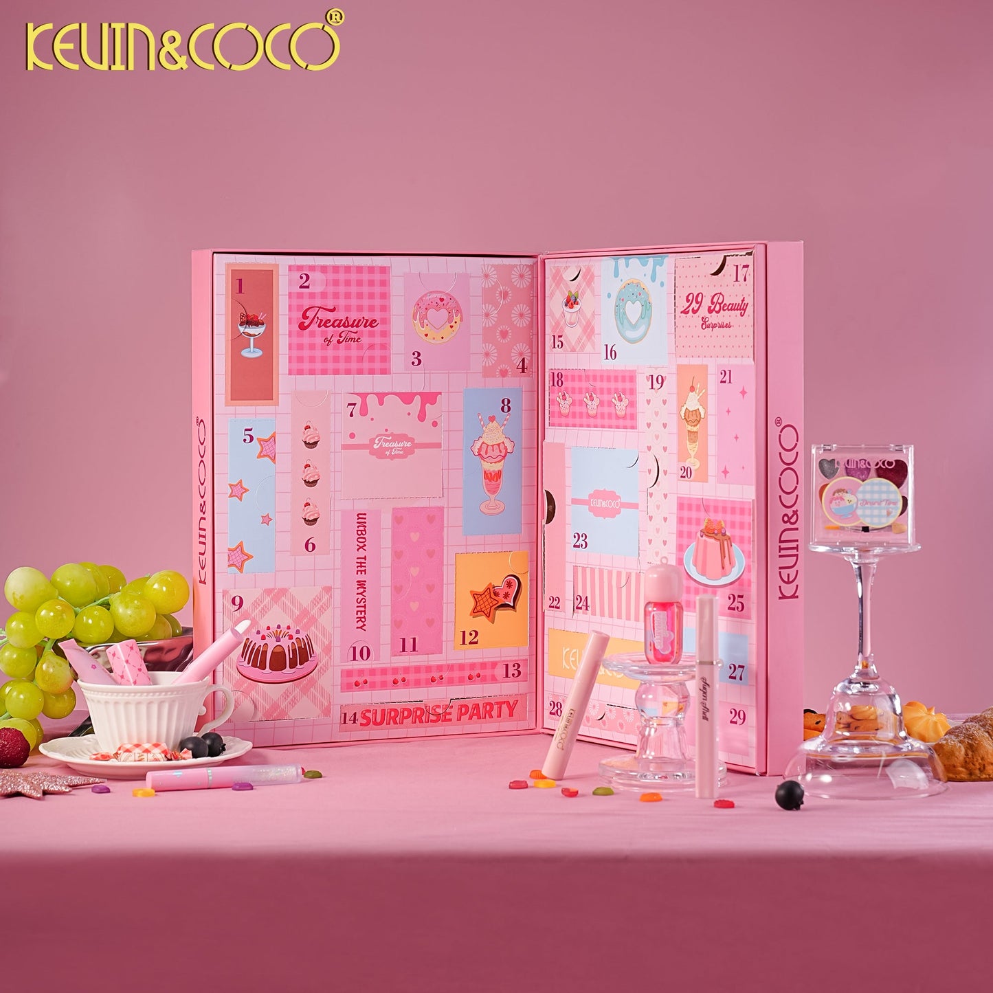 Treasure of Time Beauty Advent Calendar - 29 Makeup Surprise Box