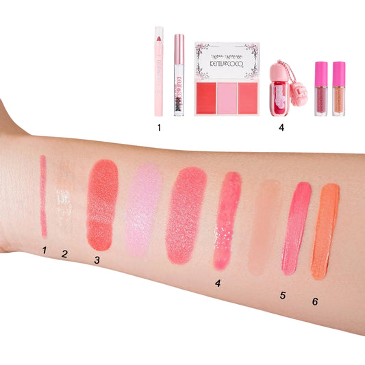 Sweet Cream Soft Light Makeup Set Cup - 6PCS