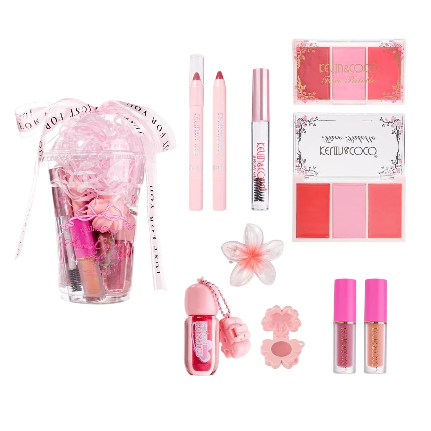 Sweet Cream Soft Light Makeup Set Cup - 6PCS
