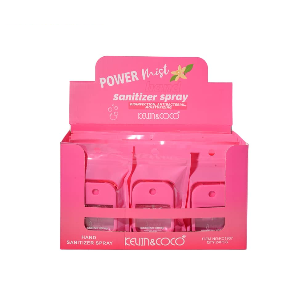 Power Mist Hand Sanitizers by Kevin & Coco in Hot Pink