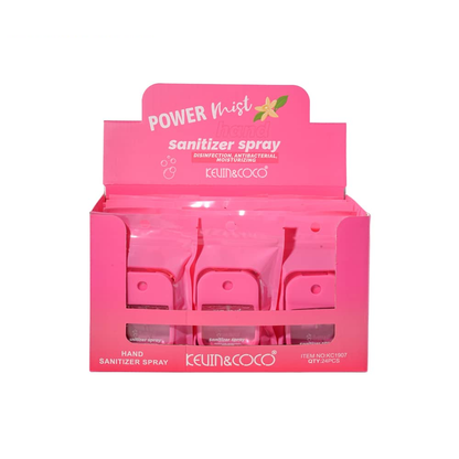 Power Mist Hand Sanitizers by Kevin & Coco in Hot Pink
