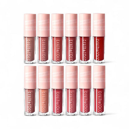 Colors Make Me Happy 12PC Matte Lip Gloss - 12PCS